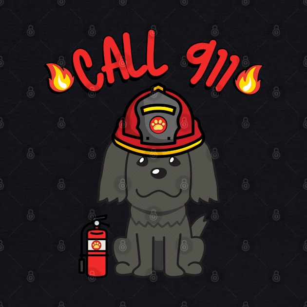 Firefighter Sheepdog by Pet Station